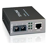 Media Filter TP-Link MC100CM, 10/100Mbps RJ45 to 100Mbps multi-mode SC fiber Converter, Full-duplex,up to 2Km, switching power a