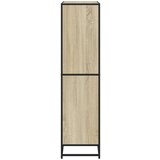 vidaXL Polica za knjige sonoma hrast 80,5x35x139 cm izrađeno drvo | shoptok.hr