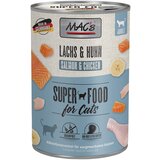  Ekonomično pakiranje MAC´s Cat 24 x 400 g - Losos i piletina | shoptok.hr
