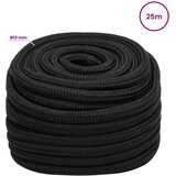  Višenamjensko pomoćno uže 12 mm 25 m Crna PP | shoptok.hr