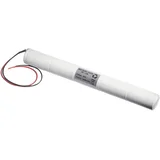 Akumulator za zasilno razsvetljavo poti umika 4000 mAh s kabli 6 V 6D4000S D 4000\, palica s kabli, (20438026)