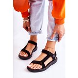 Boto Women's Suede Sports Sandals Black Harris | Shoptok.si