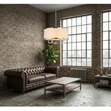 Open Design OR80209 - Luster na lancu CASA 3xE14/12W/230V krem/sjajni hrom | Eponuda.com