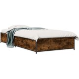  Krevetna konstrukcija Dimljeni hrast 80 x 200 cm | shoptok.hr