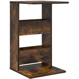  Stranska miza Dimljeni oreh 40 x 35 x 60,5 cm Konstruiran les, (5000201902) | Shoptok.si