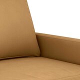  4-dijelni set sofa s jastucima smeđi baršunasti | shoptok.hr