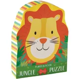 Floss&Rock® slagalica jigsaw puzzle jungle (12 komada)