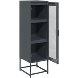 vidaXL Visoka deska antracit 36x39x123 cm Hladno valjano jeklo | Shoptok.si