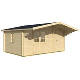 Male kuće Drvena kuća PEDRO D 500 × 350 cm sa šindrom | shoptok.hr
