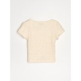 Sinsay Crop top s ukrasnom čipkom | shoptok.hr