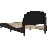  Okvir za krevet Viana bez madraca crni 100x200 cm od umjetne kože | Eponuda.ba