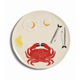 &k amsterdam Krožnik Platter de la mer crab