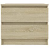  Noćni ormarići 2 kom boja hrasta sonome 50x39x43,5 cm drveni | shoptok.hr