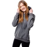 Glano Women's Hoodie - dark gray Cijene
