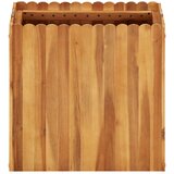  Vrtna posuda za sadnju od masivnog bagremovog drva 50x30x50 cm | shoptok.hr