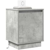  Noćni ormar Betonski sivi 39 x 34,5 x 50 cm Konstruirano drvo | Eponuda.com