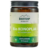 Biotopic Bio konoplja BIOTOP Vitality 50 kapsul Cene