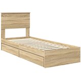  s od storage Sonoma hrast 75 x 190 cm Konstruirano drvo | shoptok.hr