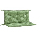  Jastuci za vrtnu klupu 2 kom s uzorkom lišća 100x50x7cm tkanina | shoptok.hr