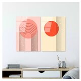 WALLXPERT dekorativna slika od kaljenog stakla (2 komada) uv 939 45 x 65 | ePonuda.com