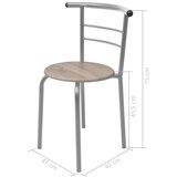  Barski komplet za doručak od MDF-a | shoptok.hr