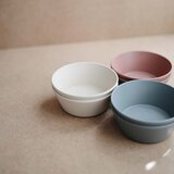 Mushie Round Dinnerware Bowl skledica Soft Lilac 2 kos | Shoptok.si