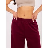 MODA ITALY Trousers-IT-SP-21559.75-burgundy Cene