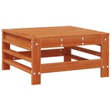  Sekcionalna sofa Čvrsto borovo drvo Vosak Smeđa - Vosak smeđa bor naslon za noge | shoptok.hr