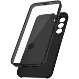 AVIZAR Integralni ovitek za Samsung Galaxy S22, prozorna sprednja stran in crna trda zadnja stran, (20631830) | Shoptok.si