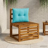  Jastučić za leđa PUTTEN 100% poliester Tirkizna 60 x 40 x 10 cm Slike