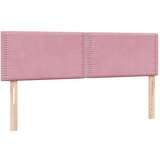  Krevet s oprugama i madracem ružičasti 160x210 cm baršunasti | shoptok.hr