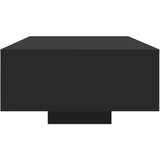  Stolić za kavu s LED svjetlima crni 85x55x31 cm | shoptok.hr