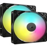 Corsair ventilator RS140 ARGB/140mm/dual pack/crna