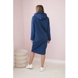 Kesi Dress with a hood and slit for side jeans | shoptok.hr