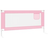  Sigurnosna ograda za dječji krevet ružičasta 180x25 cm tkanina | Eponuda.com