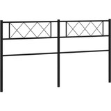  Kovinsko posteljno vzglavje črno 193 cm, (20951688) | Shoptok.si