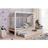 MID.YOU Raztegljiva Postelja Soccer, Bela, Pravi Les, 90x200cm | Shoptok.si