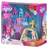Ozzo Fun horse, set figura, poniji sa krilima, ljuljaška | ePonuda.com