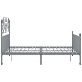  Okvir za krevet sivi metalni 160 x 200 cm | shoptok.hr