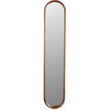 White Label Stensko ogledalo z lesenim okvirjem 24x120 cm Nyko – | Shoptok.si