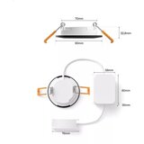 Philips LED RGBW prigušiva kupatilska ugradna lampa Hue SLIM LED/8,3W/230V IP44 | Eponuda.com