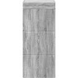  Kopalna stenska omarica TULUM Siva Sonoma 37 x 24,5 x 86 cm, (5000157106) | Shoptok.si
