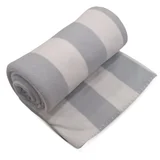 639067 DEKA FLIS PRUGE 130X170CM SIVA