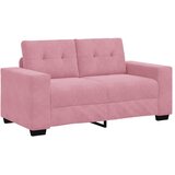  Dvosjed Ružičasta 160 cm Baršun | shoptok.hr