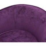 SOFA za pse bordo 69 x 49 x 40 cm od pliša i umjetne kože | shoptok.hr