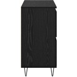 vidaXL Komode 2 pcs Crni hrast 120 x 35 x 70 cm Konstruirano drvo | shoptok.hr