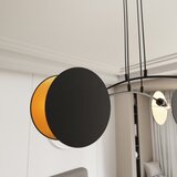  Visilica na sajli MOTIF 4xE27/10W/230V crna | Eponuda.com