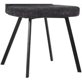 CARRYHOME stol, kovina, tekstil siva | Shoptok.si
