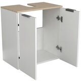 MID.YOU omarica za pod umivalnik donali, bela, barva hrasta | Shoptok.si