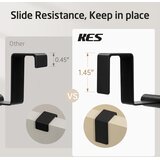 KES 2x Kovinsko držalo za kuhinjske krpe za obešanje na vrata omarice | Shoptok.si